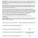 Form LIC 613B. Personal Rights Children's Residential Facilities - California