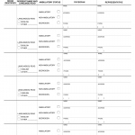 Form LIC 9020A. Register Of Facility Residents - Residential Care Facilities For The Elderly