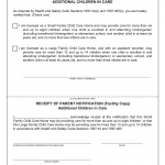 Form LIC 9150. Parent Notification - Additional Children in Care