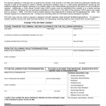 Form LIC 9182. Criminal Background Clearance Transfer Request