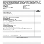 Form LIC 9233. Facility Inspection Checklist Foster Family Agencies - California