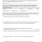 Mass RMV - Psychiatric Evaluation Form