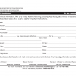 MD MVA Form CS-006 - Verification of Residency