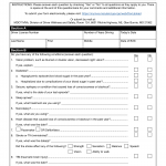 MD MVA Form DC-001 - Health Questionnaire