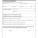 MD MVA Form DL-330 - Driving Certification For Maryland Commercial Driver's License (CDL) Holders