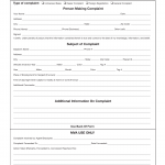 MD MVA Form IS-109 - Investigative Division Complaint Form