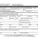 MD MVA Form VR-009 - Application for Duplicate or Substitute Plates/Stickers