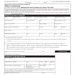 MD MVA Form VR-217 - Security Interest Filing Statement