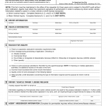 Form MV-753 - Authorization for Release of Motor Vehicle / Driver Record Information