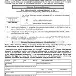 Form MV-103. Odometer and Damage Disclosure Statement
