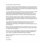 Nanny Recommendation Letter example Nanny Recommendation Letter sample