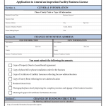 NJ MVC Form Application to Amend an Inspection Facility Business License