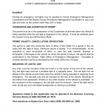 NJ MVC Form BLC-51 Red Light Permit application- County OEM Coordinator