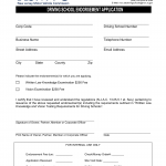 NJ MVC Form BLC-75 - Driving School Endorsement Application
