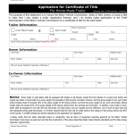 NJ MVC Form OS/SS-32 - Application for Certificate of Title ГўВЂВ“  Homemade Trailer