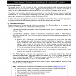 NJ MVC Form Instructions:  Public Agency Packet