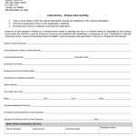 NJ MVC Form SP-120 - Application For Nursing Home Resident Parking Placard