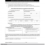 NJ MVC Form SP-47 - Application for Disabled Veteran and Purple Heart  Recipient Placard