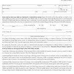 NYS DMV Form AA-137W. Waiver of Hearing