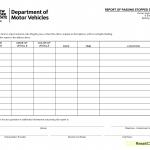 NYS DMV Form DS-103. Report of Passing Stopped School Bus