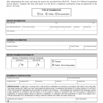 NYS DMV Form DS-875Y. Article 19-A Oral/Written Examination Results