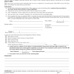 NYS DMV Form MV-1441.3. Certification of Lost License, Permit or Plates