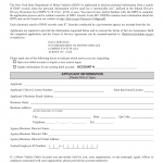 NYS DMV Form MV-15D. Motor Vehicle Record Search Account Application