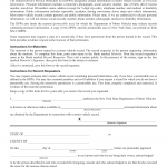 NYS DMV Form MV-15GC. General Consent for Release of Personal Information