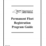 NYS DMV Form MV-20. Permanent Fleet Registration Program Guide