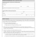 NYS DMV Form MV-415. Request for the Development of Custom Plates