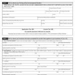 NYS DMV Form MV-520. Application for Original Driving School License