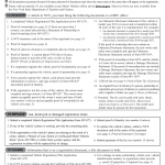 NYS DMV Form MV-82.1. Instructions for Vehicle Registration/Title Application