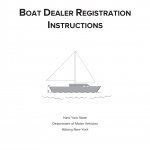 NYS DMV Form RV-1. Boat Dealer Registration Instructions