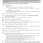 NYS DMV Form VS-143. Facility Requirements - Inspection Stations