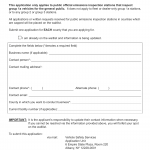 NYS DMV Form VS-94. Public Emissions Inspection Waitlist Application