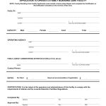 OCFS-0290. Application to Operate a Family Boarding Facility