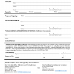 OCFS-0291a. Application to Operate a New Specialized Secure Detention Facility