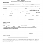 OCFS-3780. Instrument to Acknowledge Paternity of a Child Born Out of Wedlock