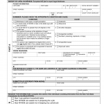 OCFS-4599. Report of Legal Blindness-Request for Information