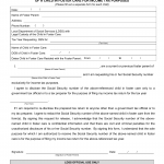 OCFS-4743. Foster Parent Request for the Release of the Social Security Number of a Child in Foster Care for Income Tax Purposes