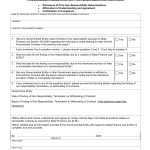 OCFS-4822. Procurement Lobbying Act - Offerer Certification Form