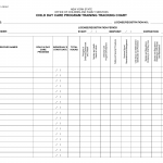 OCFS-4879. Child Day Care Program Training Tracking Chart