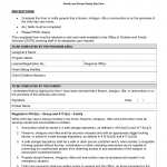 OCFS-6006. Notification of a Firearm, Shotgun, Rifle or Ammunition on the Premises of Child Day Care Home Family and Group Family Day Care