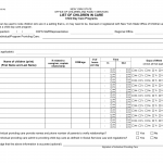 OCFS-6031. List Of Children In Care