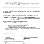 LDSS-4438. Emergency Plan Child Day Care Centers, School Age Child Care Programs, and Legally Exempt Group Child Care Programs