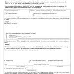 LDSS-7003. Verbal Medication Consent Form and Log of Administration