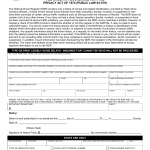 Form BMV 2150. Individual's Request for National Driver Register NDR File Check in Accordance with the Privacy Act of 1974 Public Law 93-579