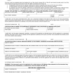Form BMV 2336. Proof of Ohio Residency - Certified Statement