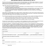 Form BMV 2438. Eligible Adult In Loco Parentis Affidavit