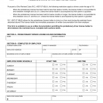 Form BMV 2825. Employer Approval for Probationary Driver License Holders Driving Within Restricted Hours